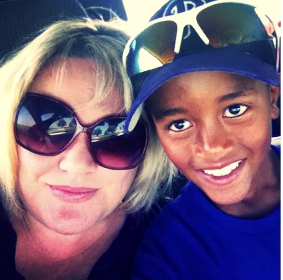 Belay Brummel and his mom